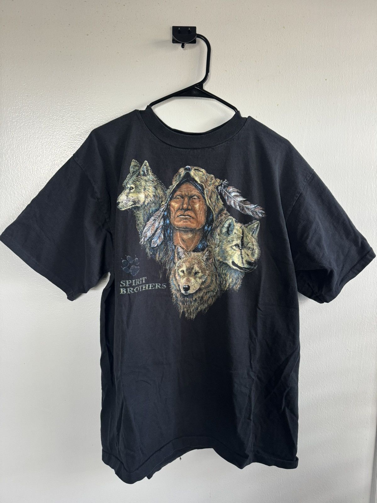 Other Black Spirit Brothers Native American graphic tee Size US XL / EU 56 / 4 - 1 Thumbnail
