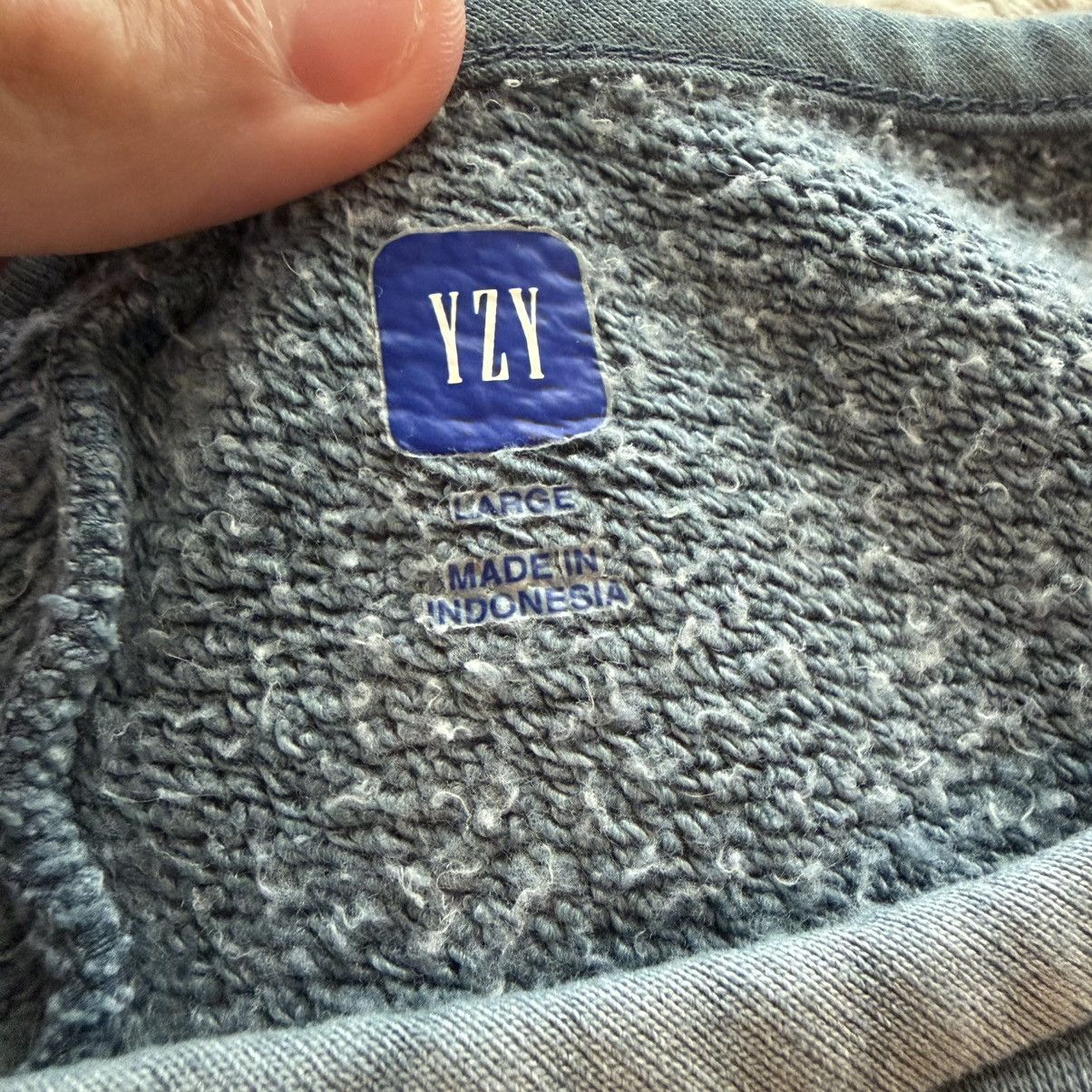 Gap × Yeezy Unreleased Yoke Tee Shirt bluestone Size Large Size US L / EU 52-54 / 3 - 2 Thumbnail