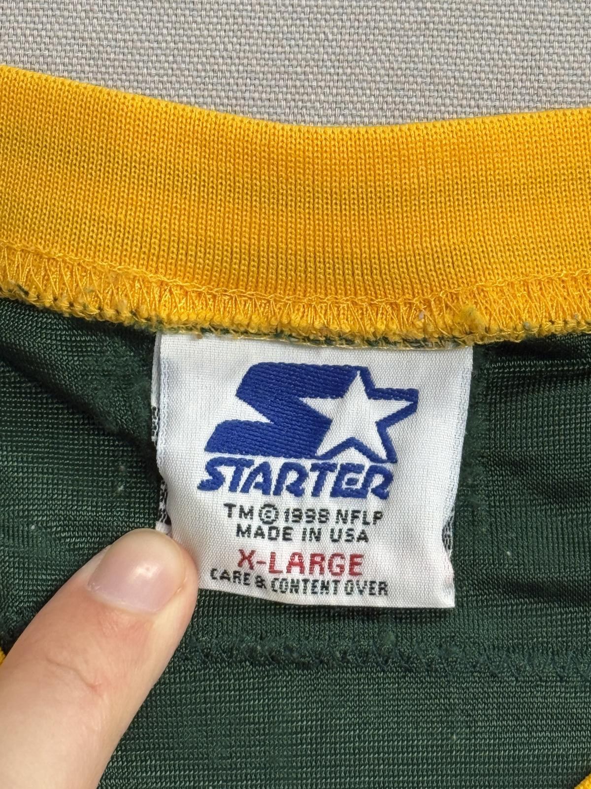 Starter Starter Brett Favre Green Bay Jersey #4 Vintage 1998 XL Size US XL / EU 56 / 4 - 3 Thumbnail