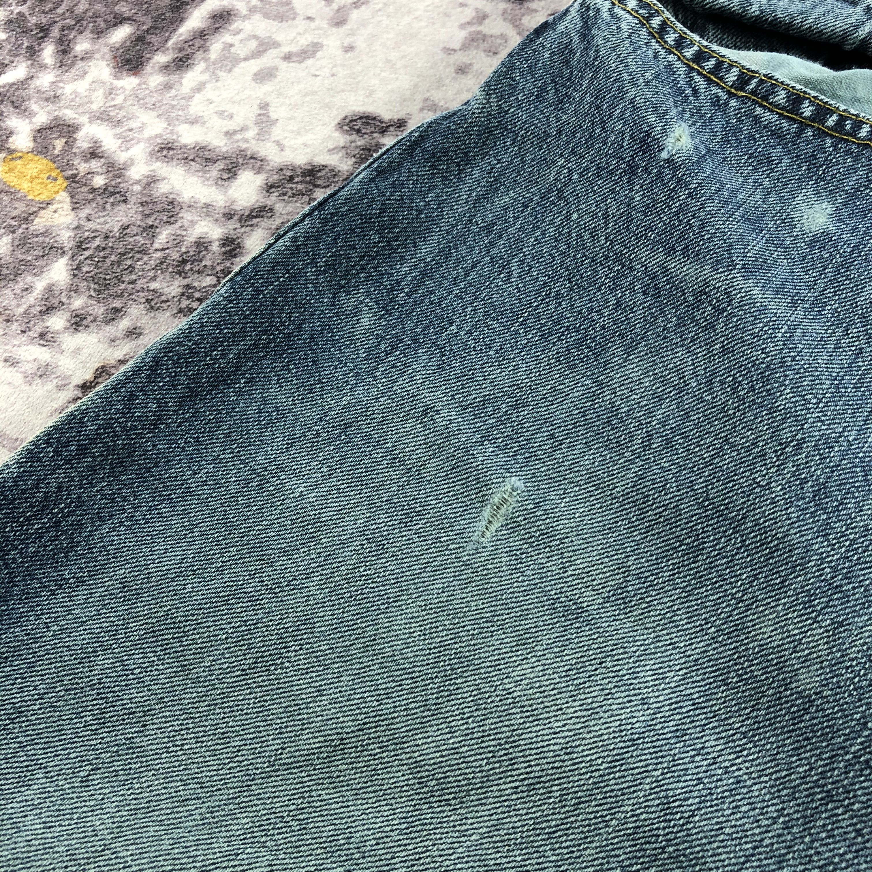 Levi's × Vintage Vintage 90s Blue Wash Levis 501 Jeans-JM2515 Size US 34 / EU 50 - 9 Thumbnail