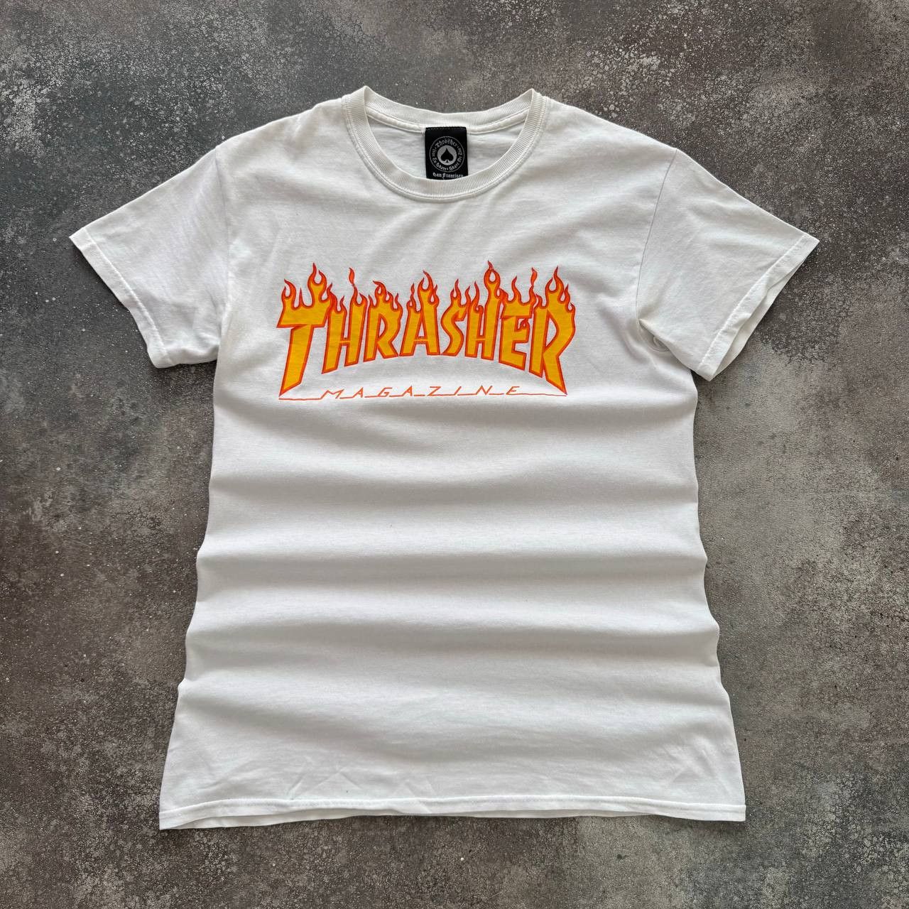 Thrasher Thrasher Vintage Big Flame Logo T-Shirt Size US S / EU 44-46 / 1 - 1 Thumbnail