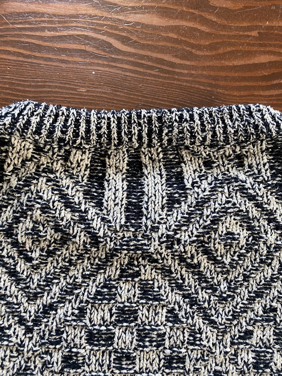 John Ashford Vintage 90’s John Ashford Diamond Pattern Knit Sweater Size US S / EU 44-46 / 1 - 12 Thumbnail
