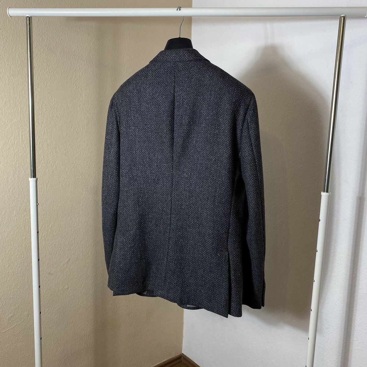 Z Zegna Knit Wool and Cashmere Blazer Z Zegna gray Size US XL / EU 56 / 4 - 8 Thumbnail