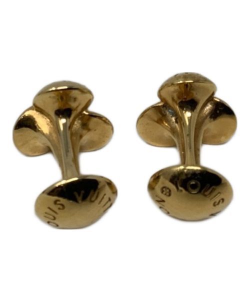Louis Vuitton LOUIS VUITTON Taiga Cufflinks Gold One Size Size ONE SIZE - 2 Thumbnail