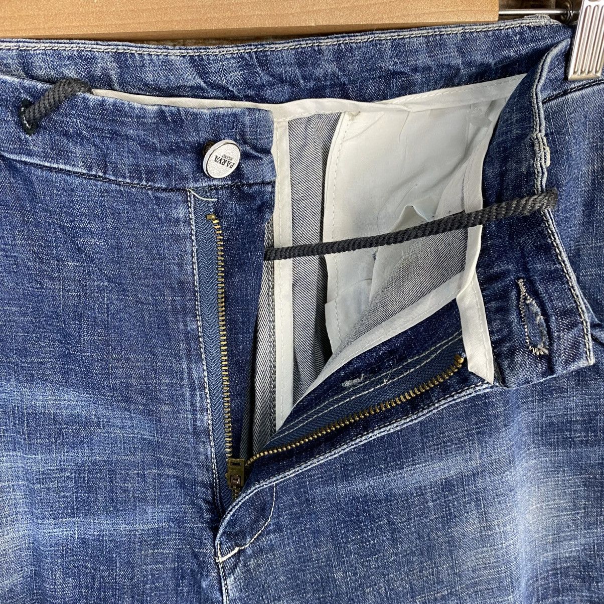 Japanese Brand DL Raw Blue Vintage faded Denim Pants #C1252 Size US 35 - 12 Thumbnail