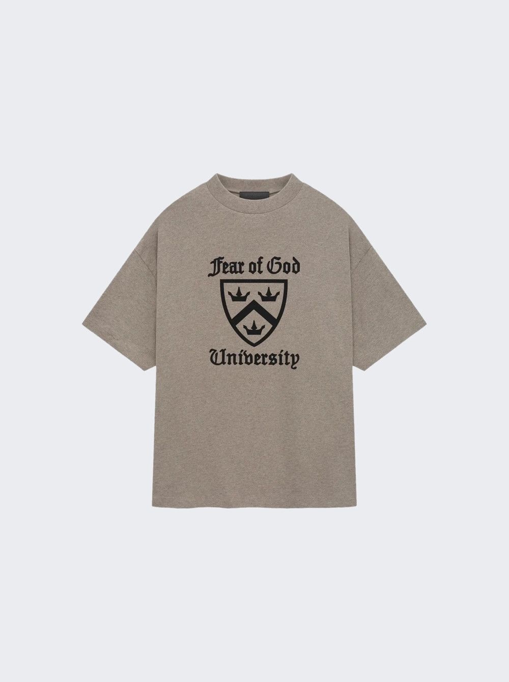 Fear of God o1mle0226 Heavy Crewneck T-Shirt in Gray Size US XL / EU 56 / 4 - 1 Thumbnail