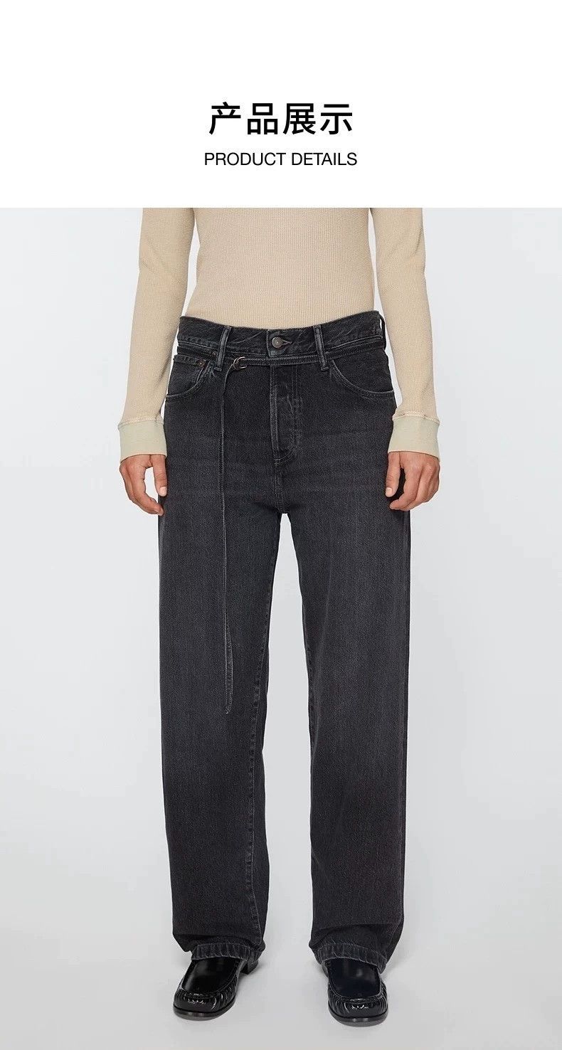 Acne Studios Acne Studios Black cotton jeans Size US 28 / EU 44 - 3 Thumbnail
