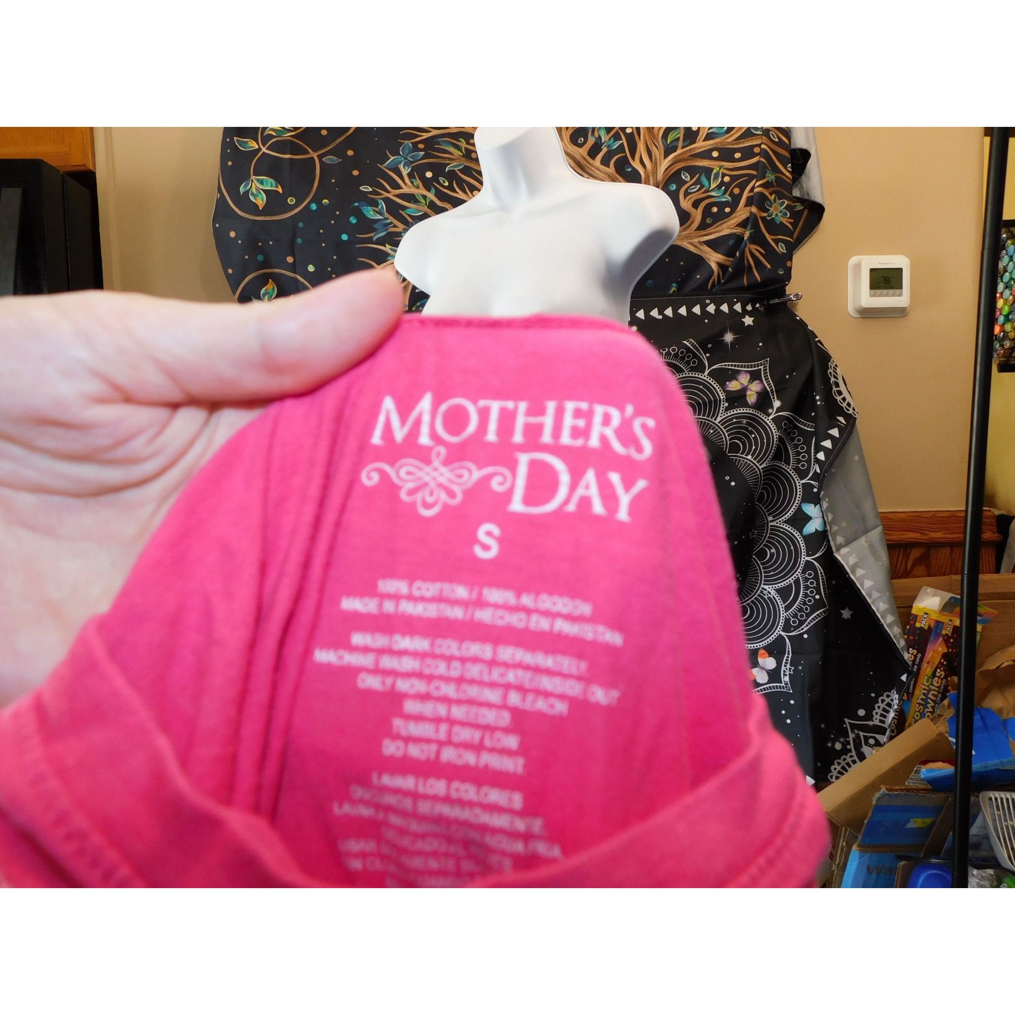 Other I'm The Mom That's Why Pink Novelty Shirt Size S / US 4 / IT 40 - 3 Thumbnail