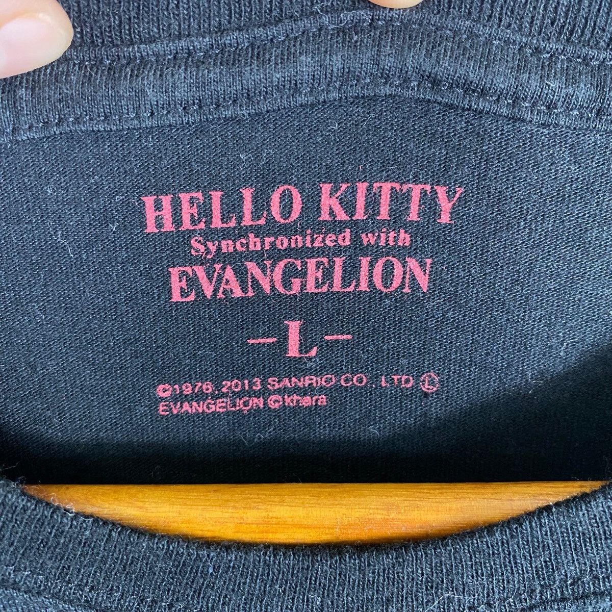 Anime EVANGELION Hello Kitty Synchronized With Asuka Langley Tee Size US M / EU 48-50 / 2 - 7 Thumbnail
