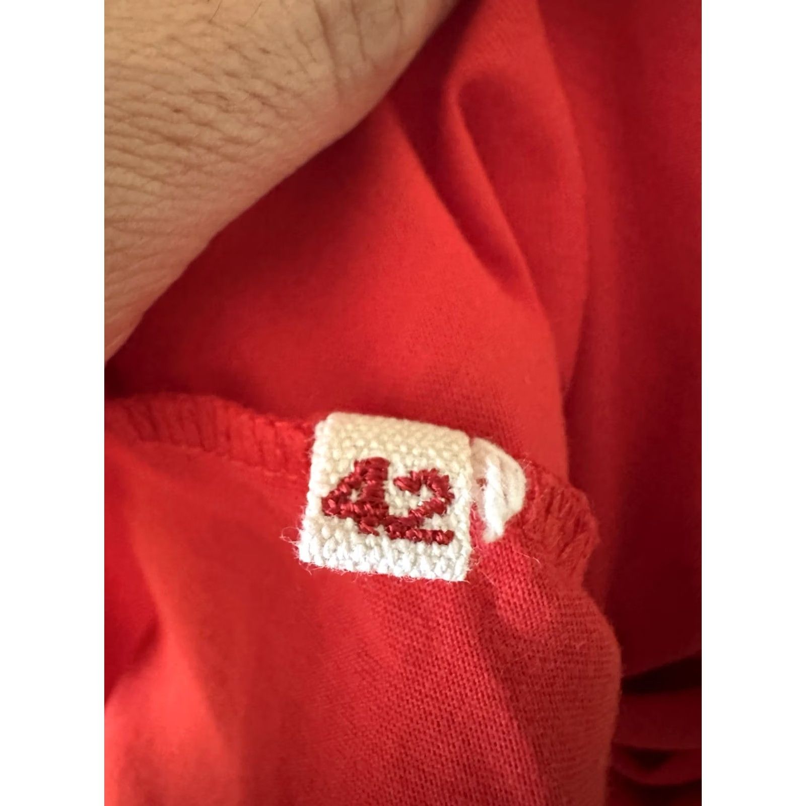 Marni MARNI Shirt Mens Size L Sz Large Red Logo Graphic Faded Crew Neck Short Sleeve T-Shirt Designer Size US L / EU 52-54 / 3 - 6 Thumbnail