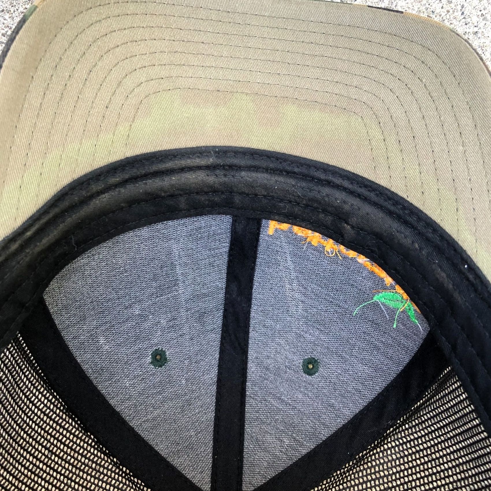 Vintage BETTERAVIA FARMS Trucker Hat Men's Camo Green Snapback Adjustable Cap RICHARDSON Size ONE SIZE - 5 Thumbnail