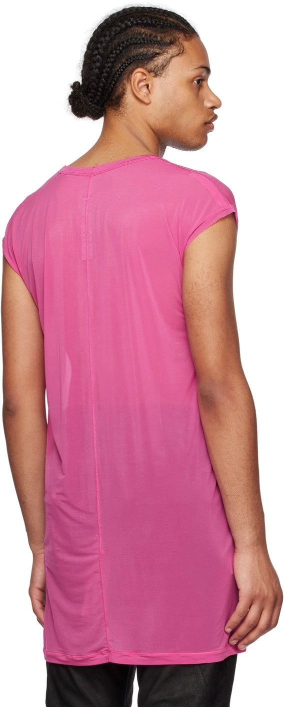 Rick Owens SS23 EDFU HOT PINK DYLAN TEE (XS) Size US XS / EU 42 / 0 - 3 Thumbnail