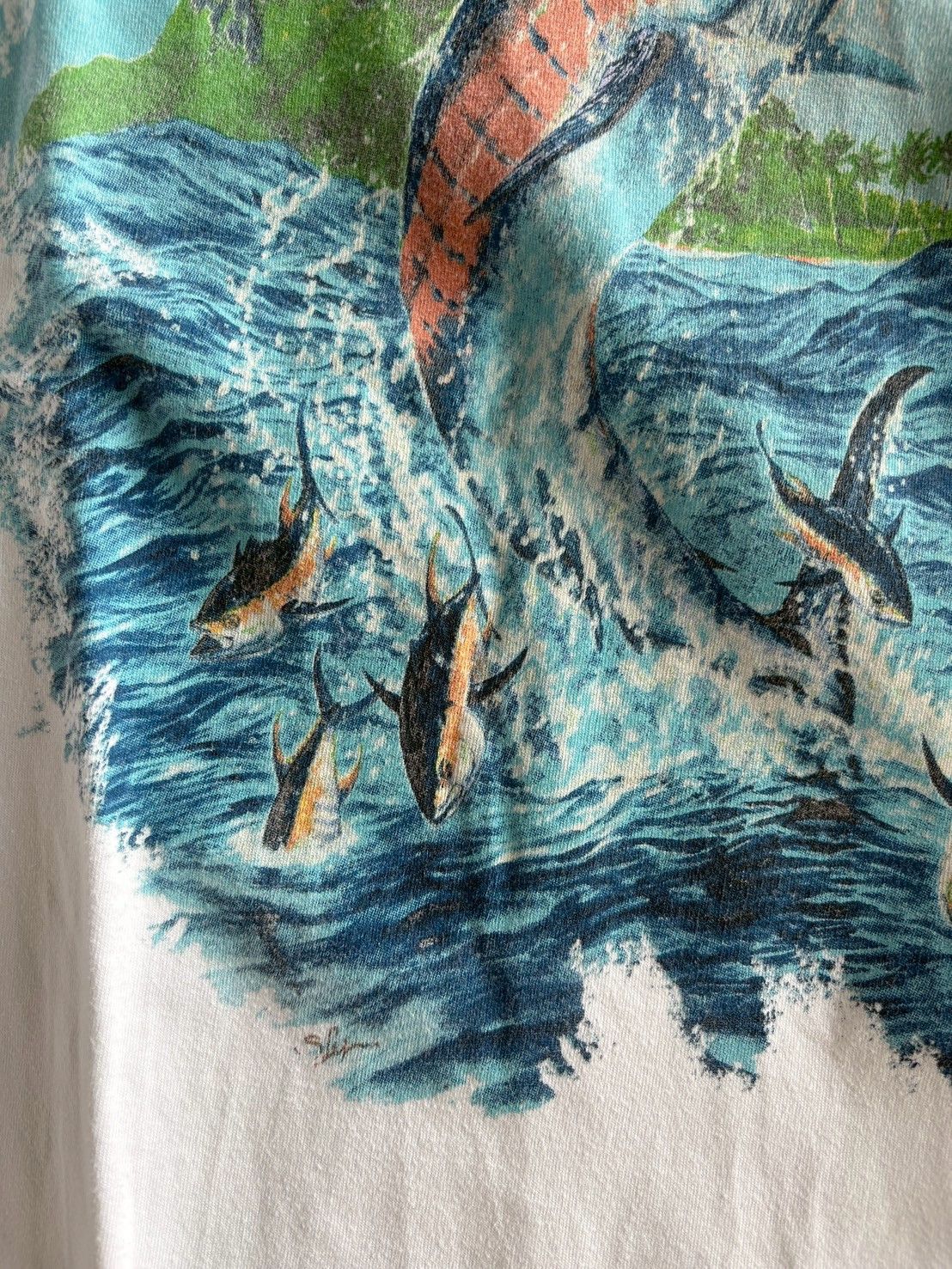 Guy Harvey “Salt Life 2000s” vintage T-shirt Size US S / EU 44-46 / 1 - 4 Thumbnail