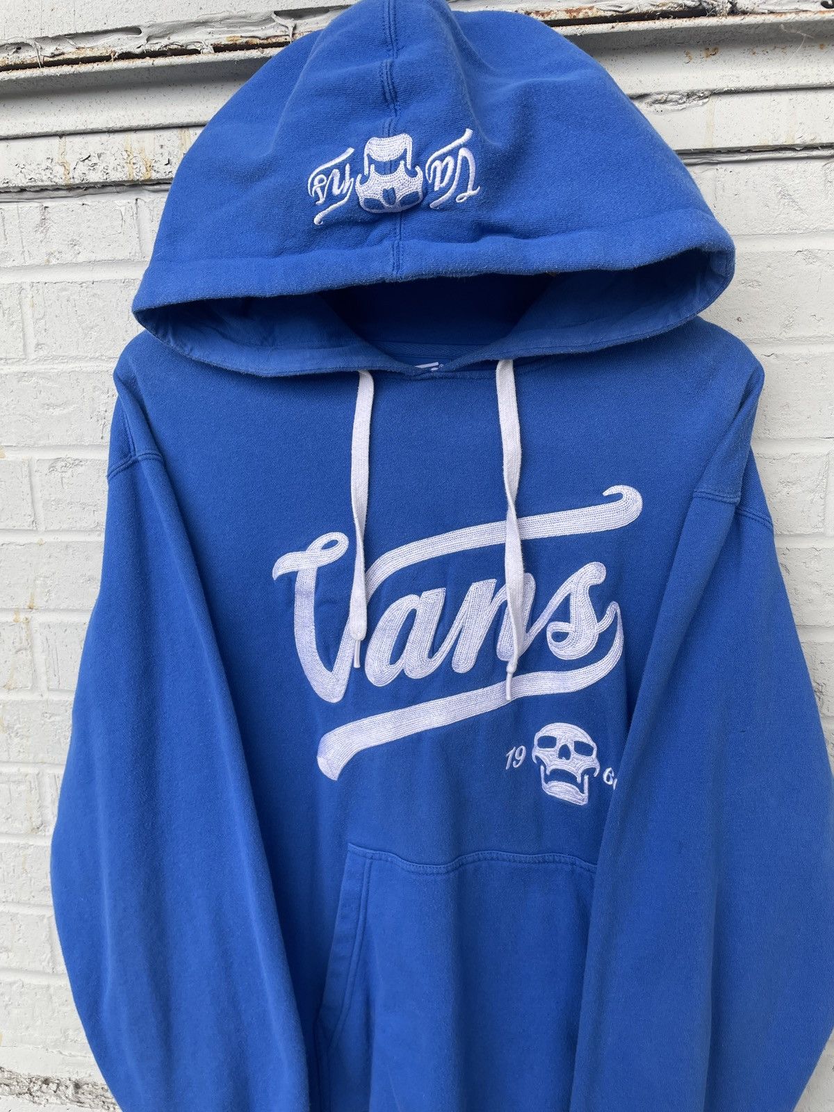 Vans Vintage Vans Heavyweight Embroidered Hoodie Size US L / EU 52-54 / 3 - 2 Thumbnail