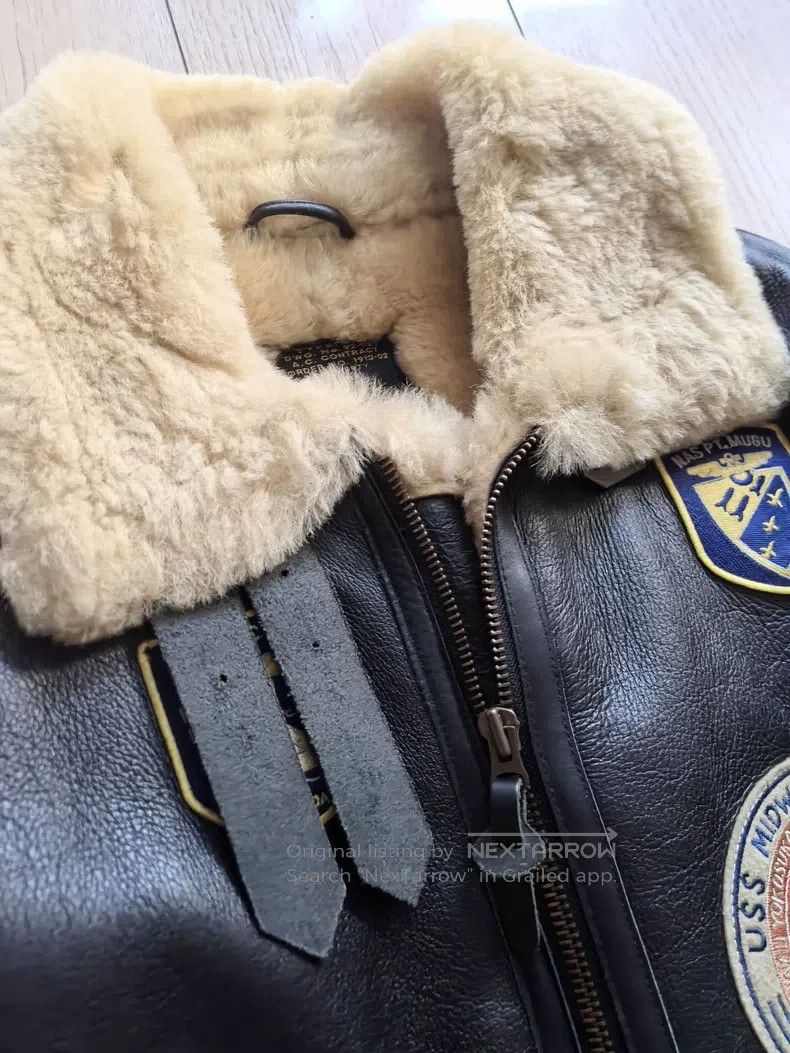 Schott Schott B3 Fur Jacket Size US XXL / EU 58 / 5 - 3 Thumbnail