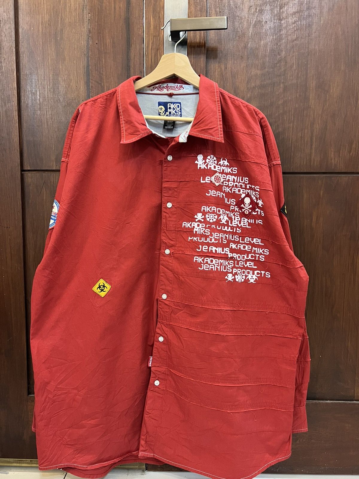 Akademiks × Vintage Vintage Akademiks Hip Hop Y2K Shirts Size US XXL / EU 58 / 5 - 1 Thumbnail