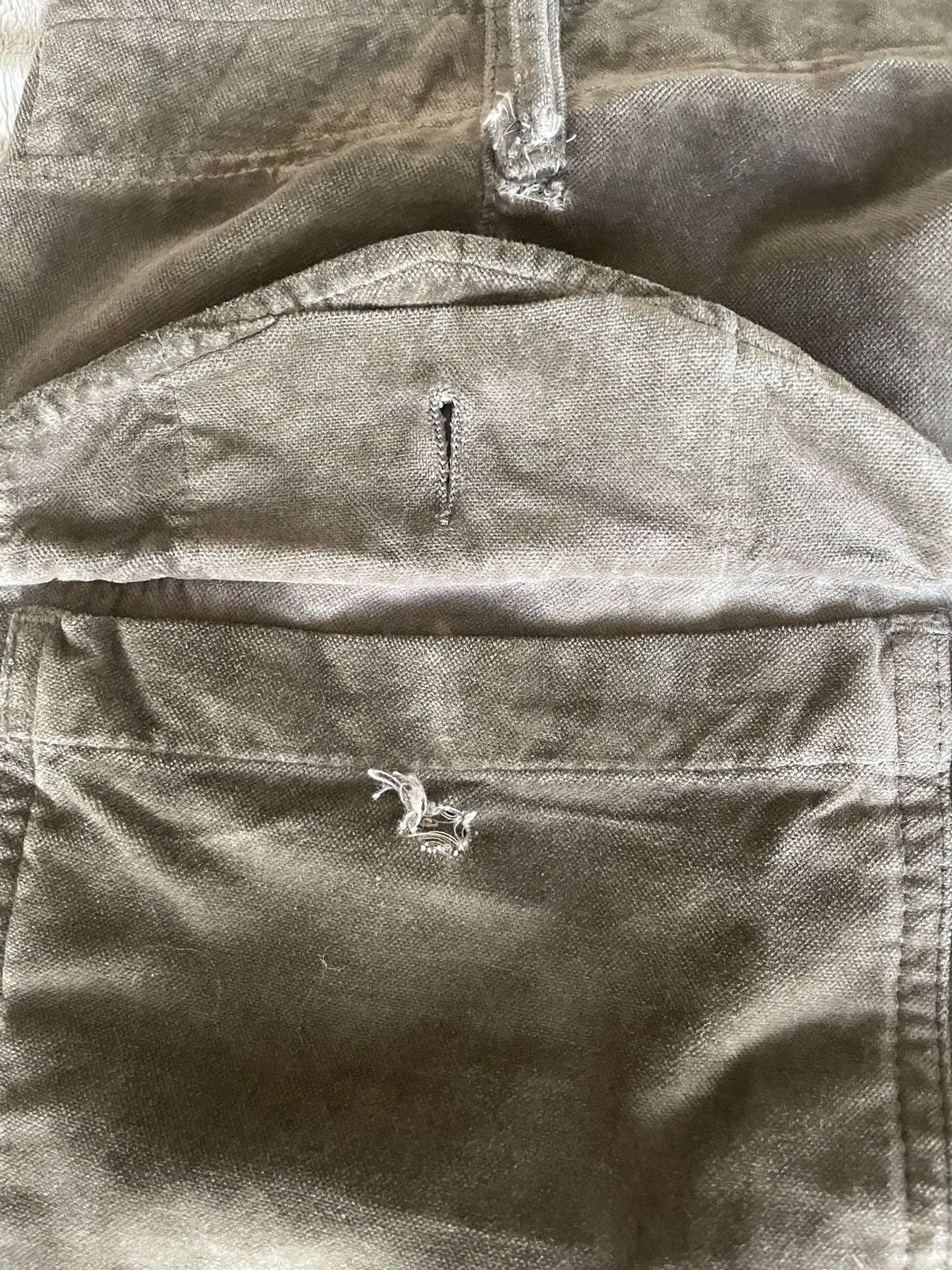 Rick Owens Double Layer Aircut Velvet Pants Size US 32 / EU 48 - 6 Thumbnail