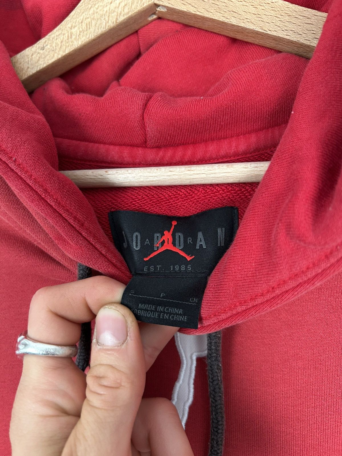 Jordan Brand Vintage Air Jordan Hoodie Streetwear Logo NBA Baggy Rap Size US S / EU 44-46 / 1 - 7 Thumbnail