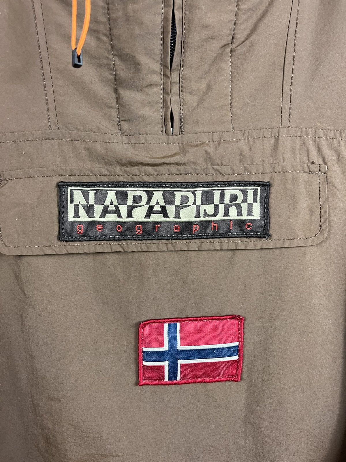 Napapijri × Vintage Vintage Napapijri skidoo anorak fleece halfzip hoodie jacket Size US M / EU 48-50 / 2 - 8 Thumbnail
