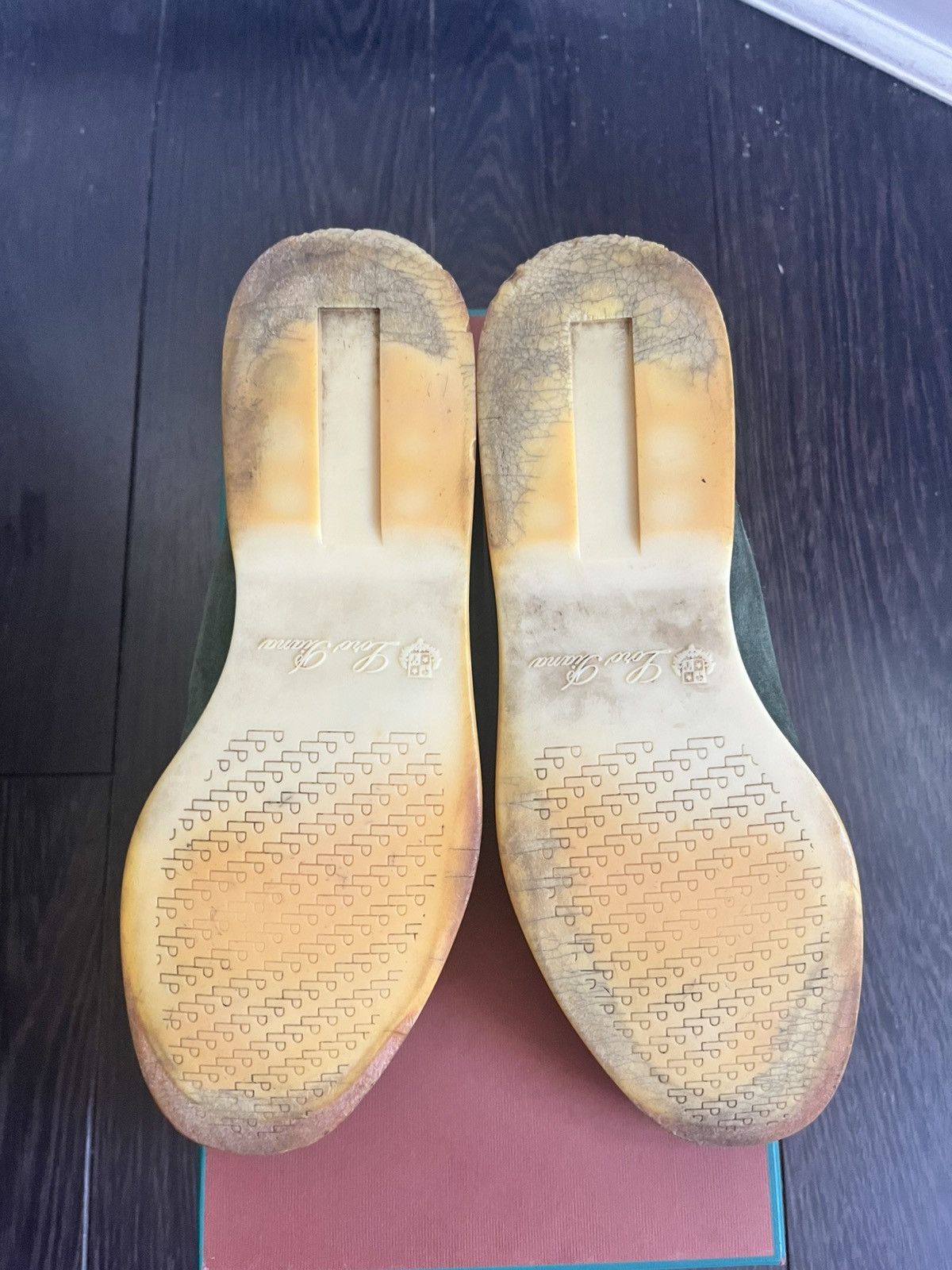 Loro Piana Loro Piana green open walk uk 6.5 eu 39.5 Size US 9.5 / IT 39.5 - 3 Thumbnail