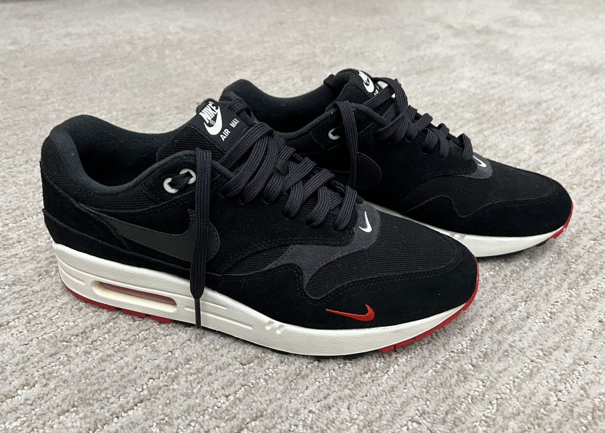 Air max 1 premium on sale bred