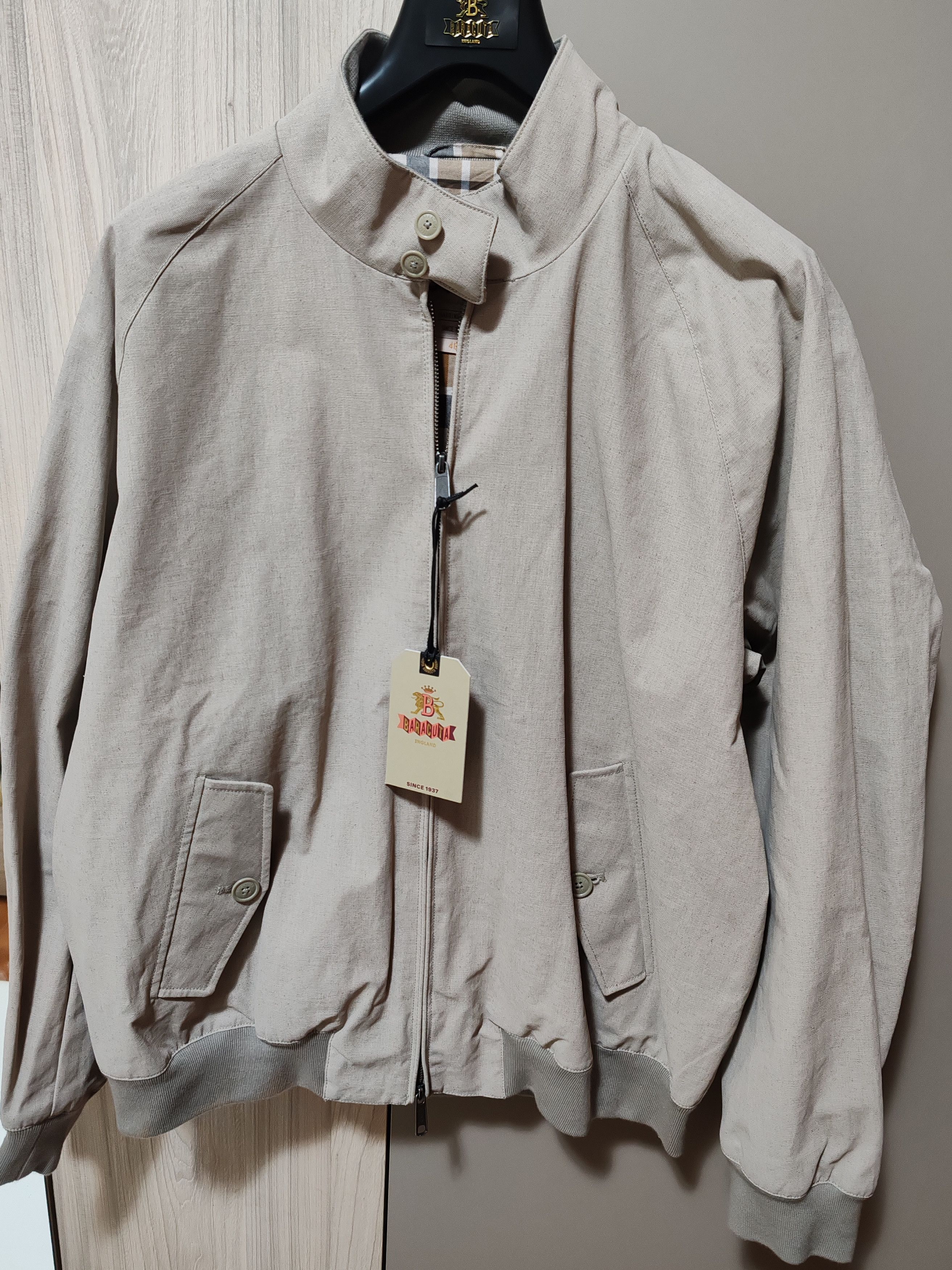 Baracuta Baracuta Tent Cloth G9 Beige TG:XL Size US XL / EU 56 / 4 - 1 Thumbnail