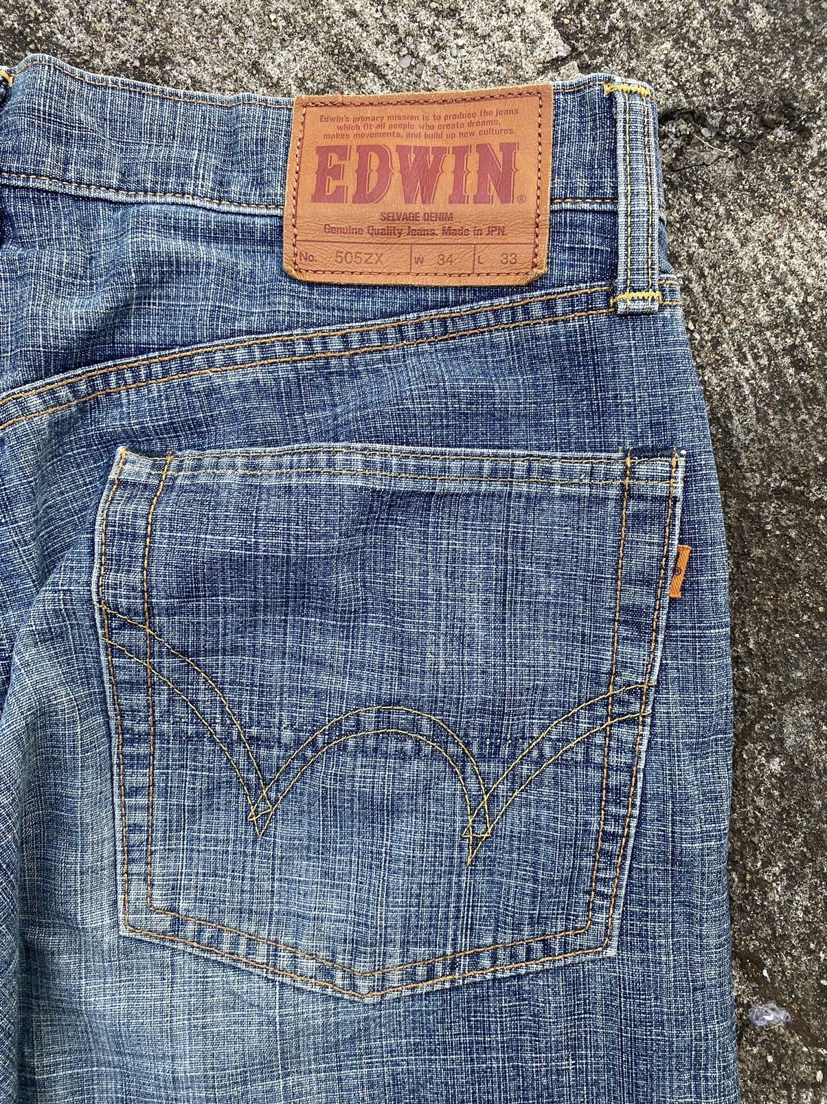 Edwin × Vintage Edwin 505ZX Size US 34 / EU 50 - 9 Thumbnail