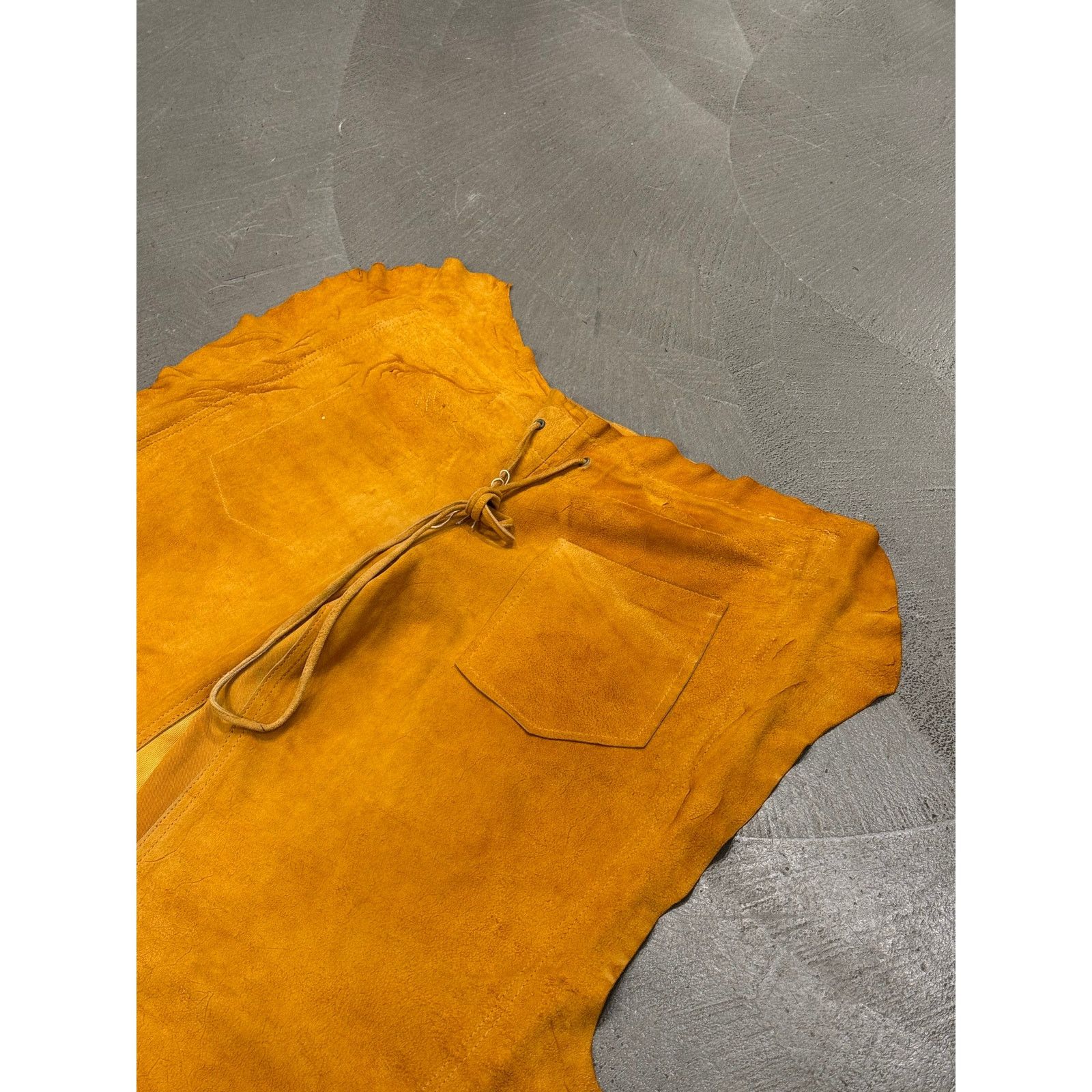 Jean Paul Gaultier 2000s Jean Paul Gaultier hybrid leather pants Size US 32 / EU 48 - 8 Thumbnail