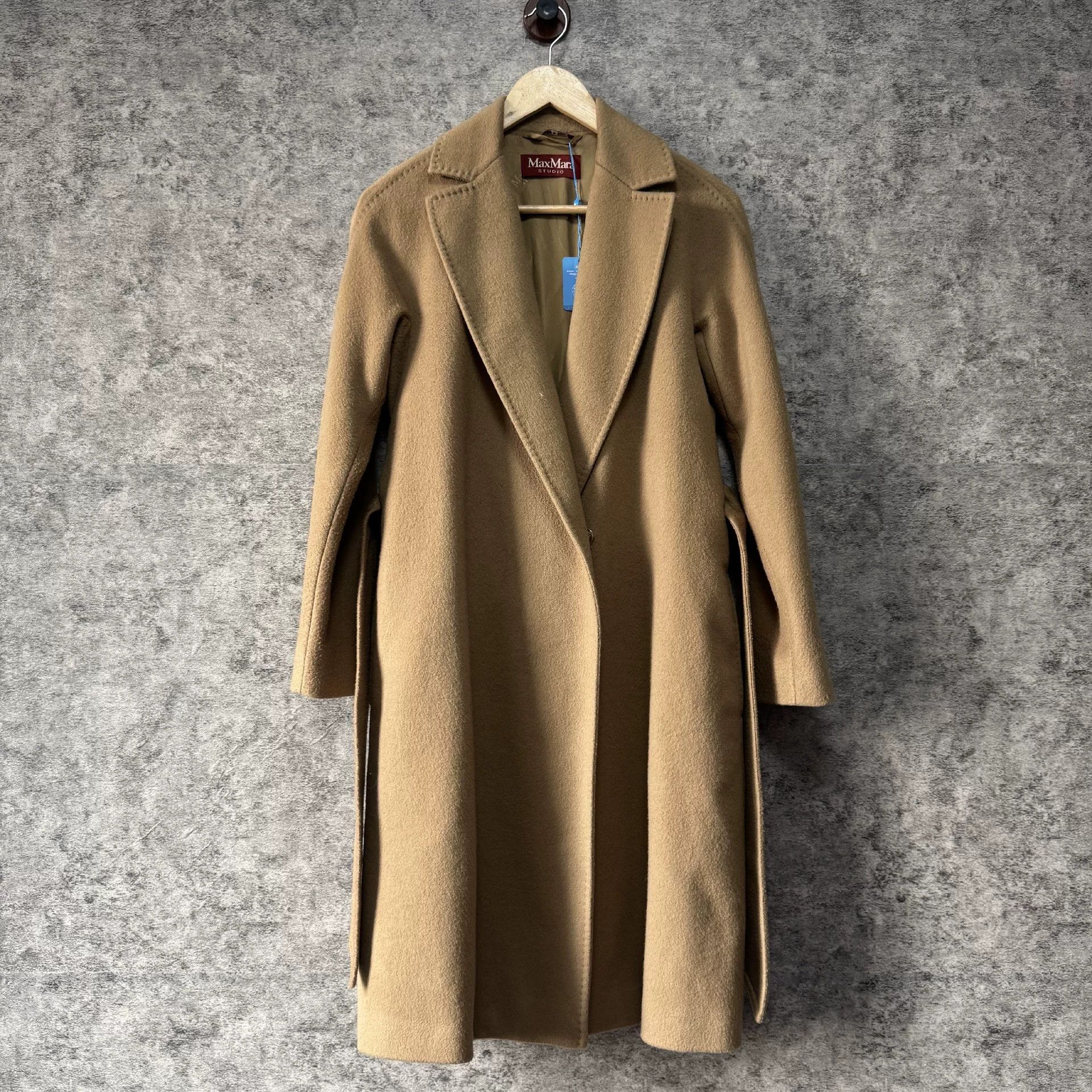 Max Mara Max Mara Wool Long Brown Coat it_36 Women Size XS / US 0-2 / IT 36-38 - 1 Thumbnail