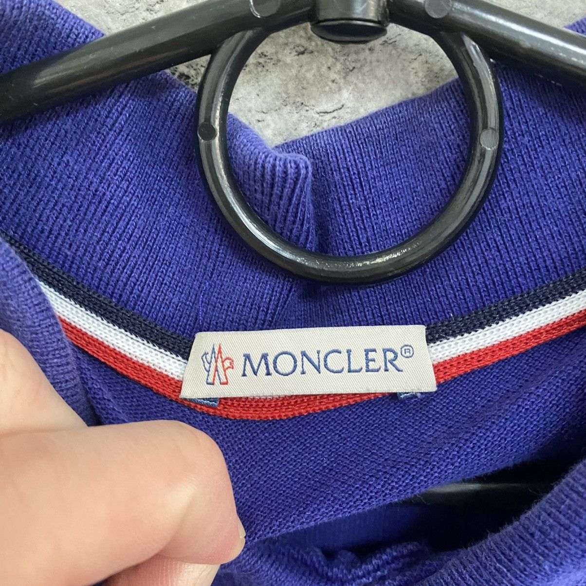 Moncler Moncler Polo T-Shirt Size US L / EU 52-54 / 3 - 8 Thumbnail