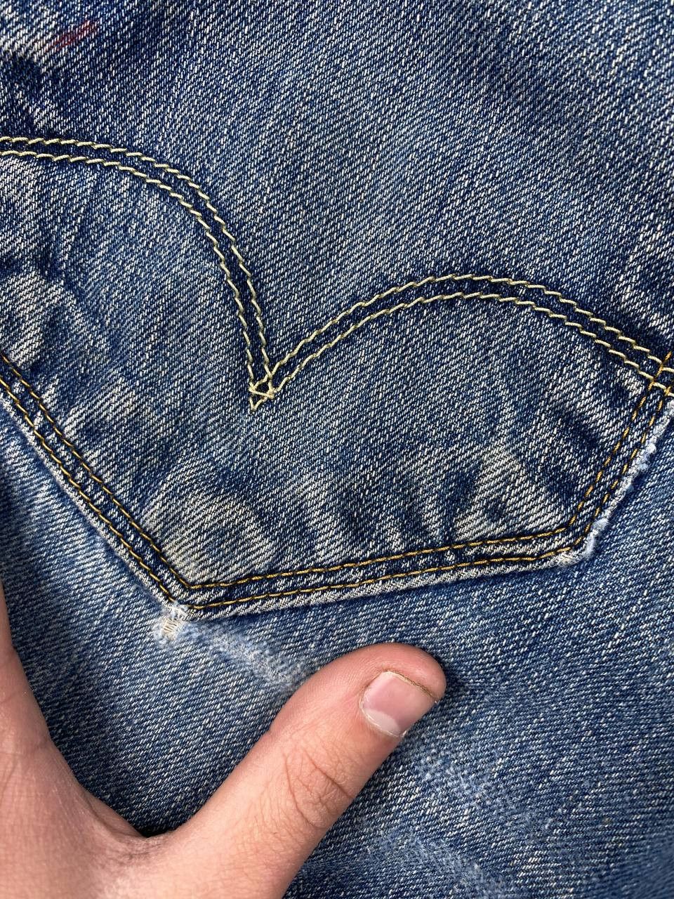 Levi's Vintage Levis 503 Denim Jeans Loose Cinch Men Size 32х34 Size US 32 / EU 48 - 10 Thumbnail