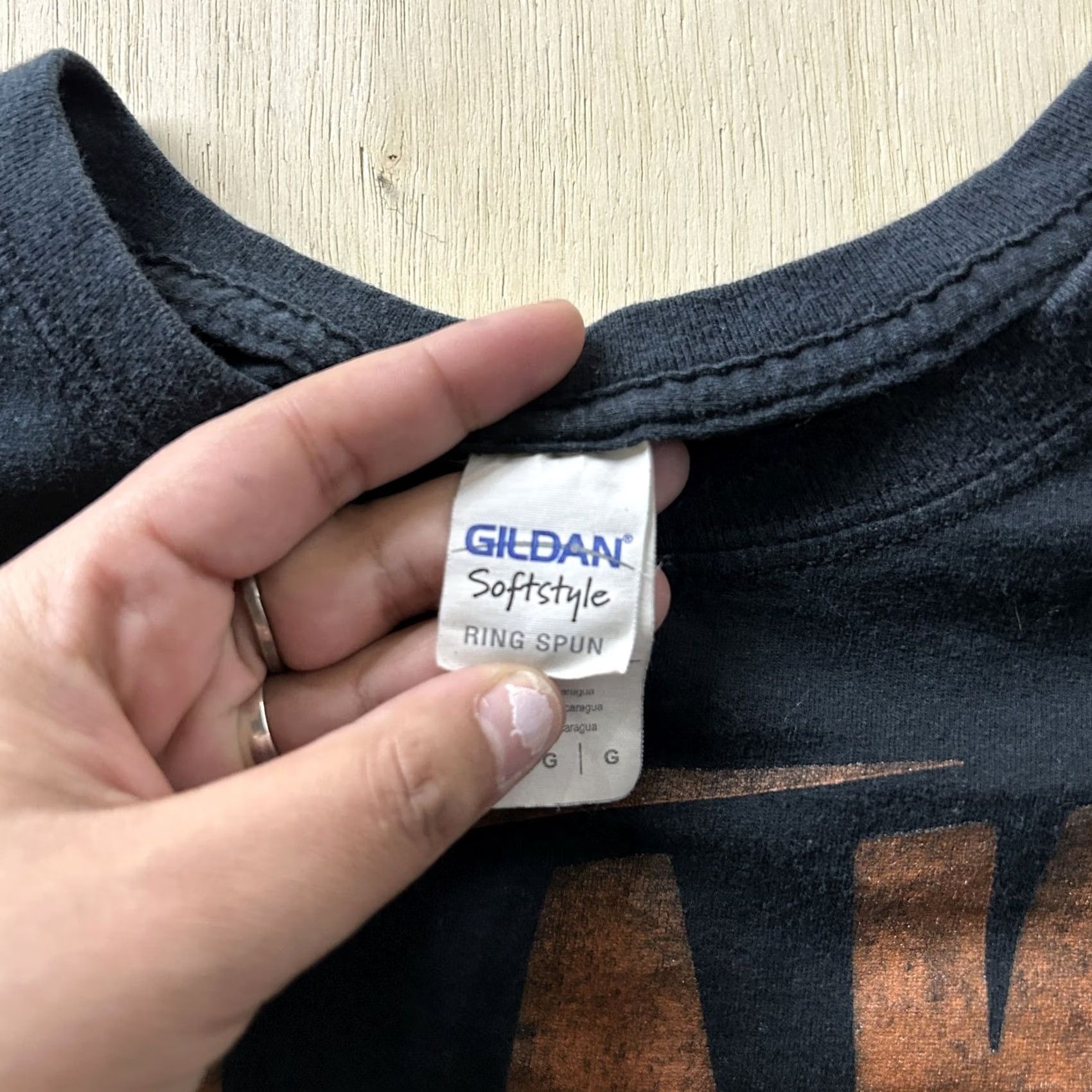 Gildan VINTAGE Blake Shelton Gildan Shirt Mens Large Black 2016 Tour Concert Tee T-Shirt Size US L / EU 52-54 / 3 - 5 Thumbnail