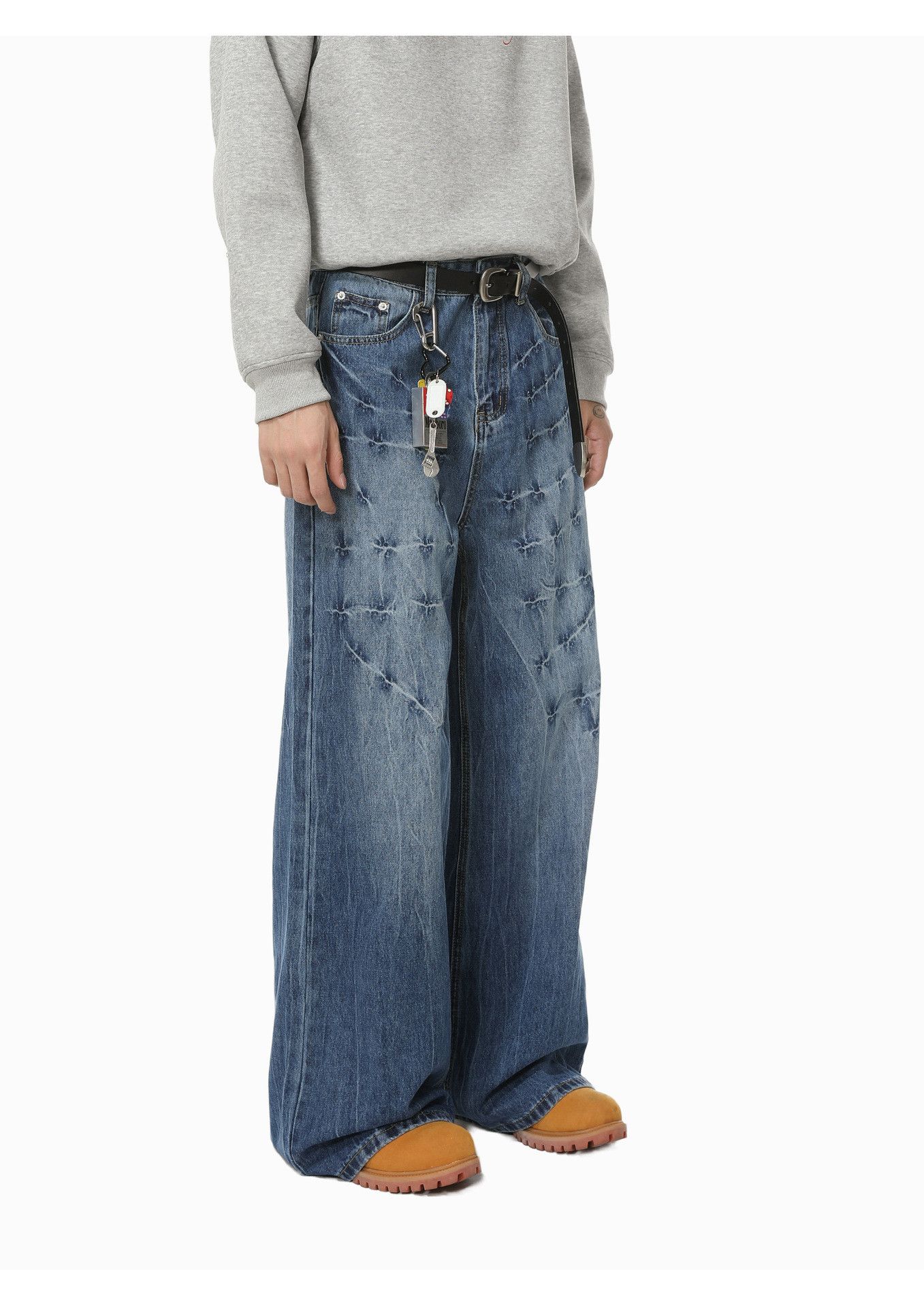 Vintage Men's Vibe Lightning Heavy-Duty Straight Leg Jeans Size US 32 / EU 48 - 3 Thumbnail