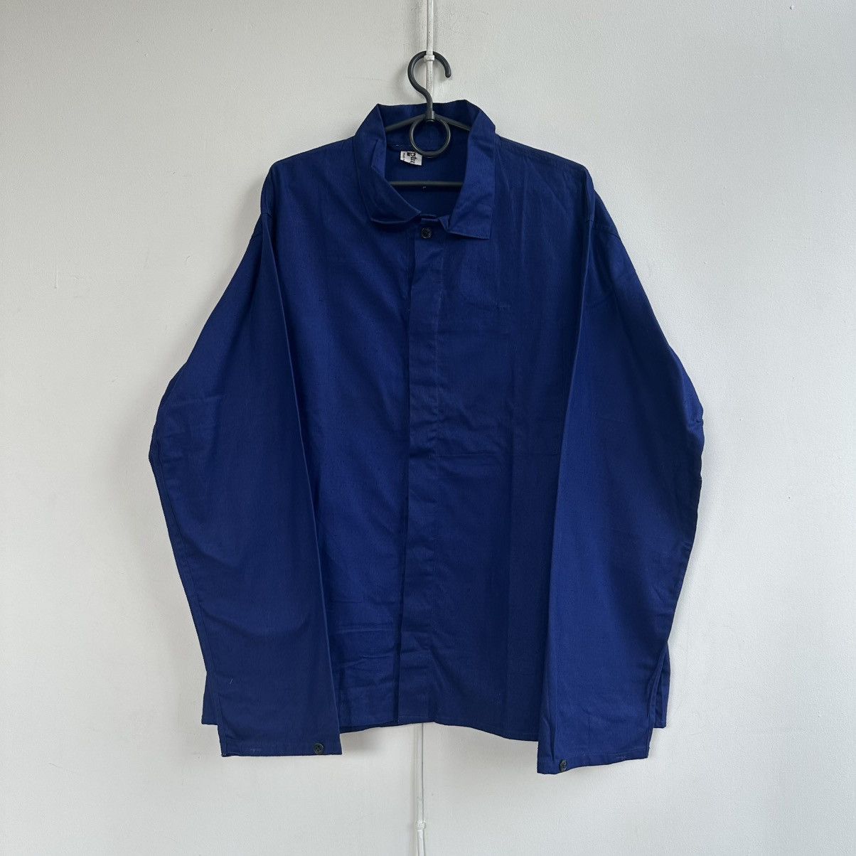 Le Laboureur Lotus Vintage 70s French Workwear Chore Jacket Size US L / EU 52-54 / 3 - 7 Thumbnail