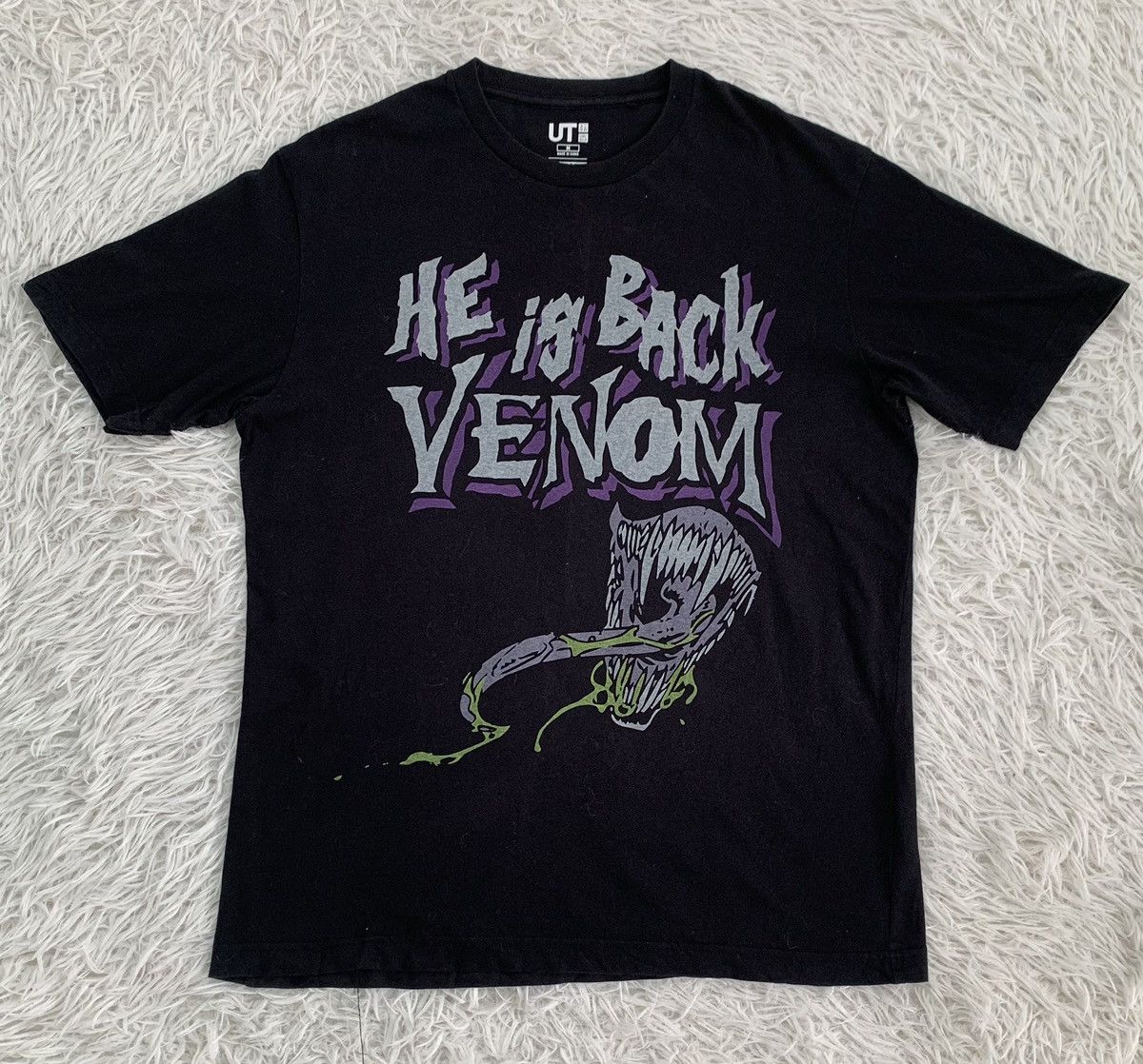 Marvel Comics × Uniqlo Uniqlo Marvel Venom Tee Size US M / EU 48-50 / 2 - 1 Thumbnail