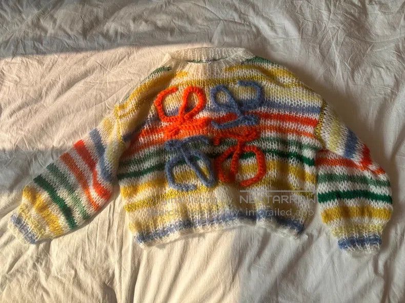 Loewe Loewe Rainbow mohair knitted sweater Size XS / US 0-2 / IT 36-38 - 1 Thumbnail