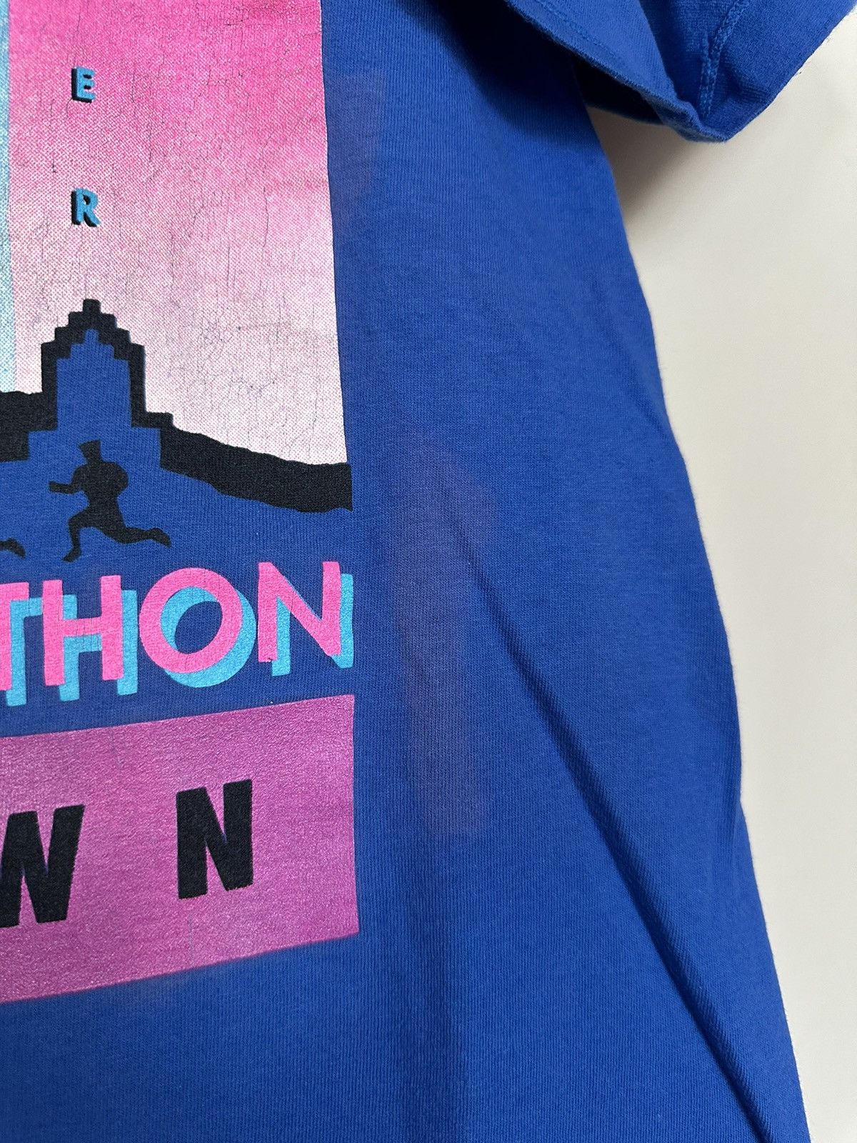 Nike × Vintage Vintage 90s Nike Niketown Portland Marathon T-Shirt Size US XL / EU 56 / 4 - 8 Thumbnail