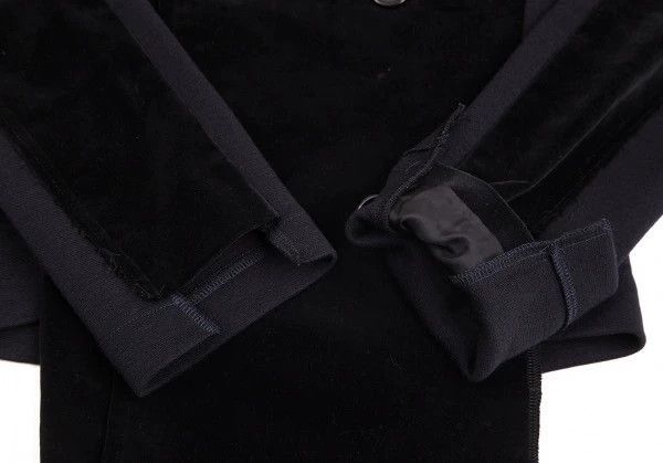 Comme des Garcons Comme des Garcons Velvet splicing double-breasted jacket Size M / US 6-8 / IT 42-44 - 4 Thumbnail