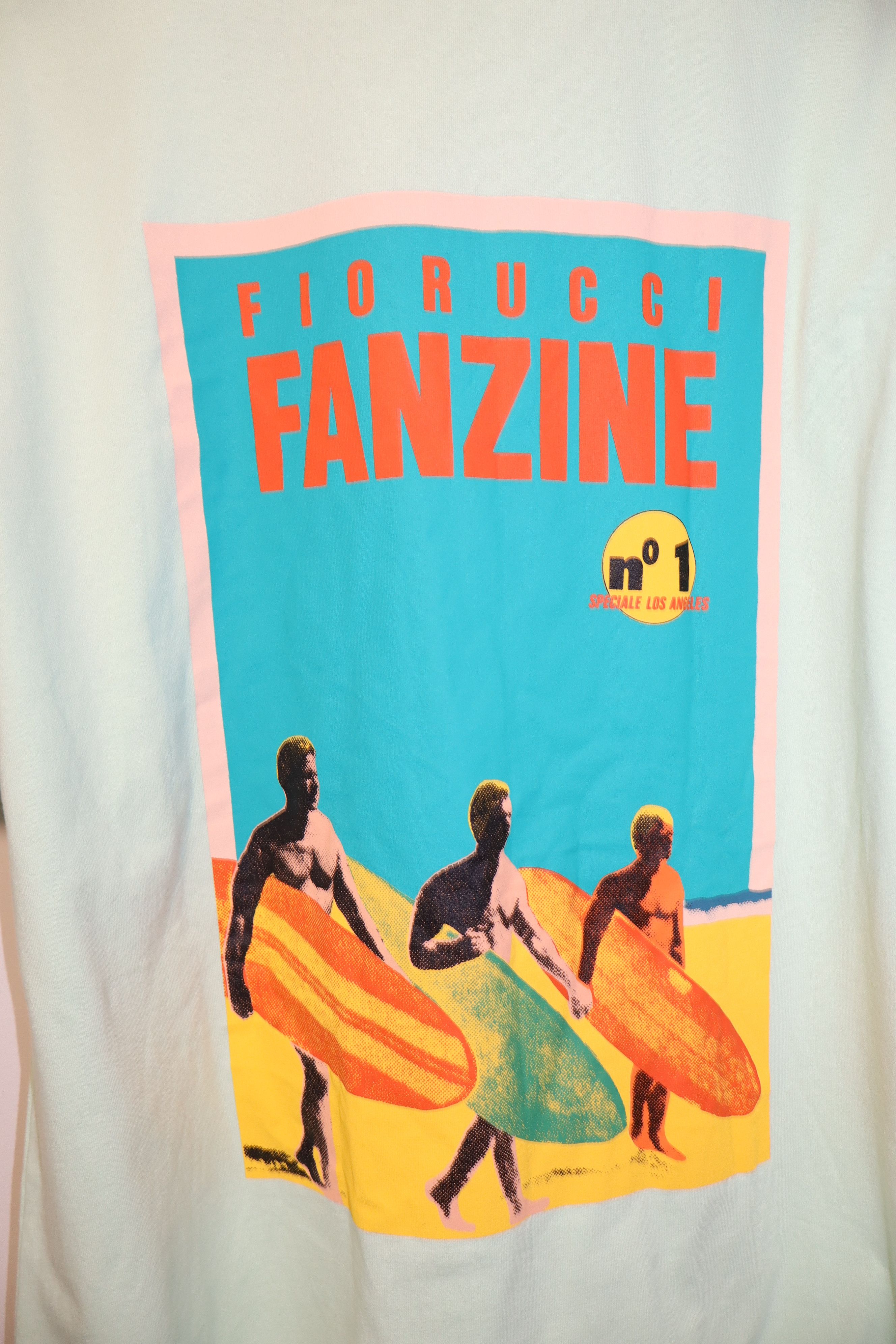 Fiorucci Oversized Angels print t-shirt Size US L / EU 52-54 / 3 - 2 Thumbnail
