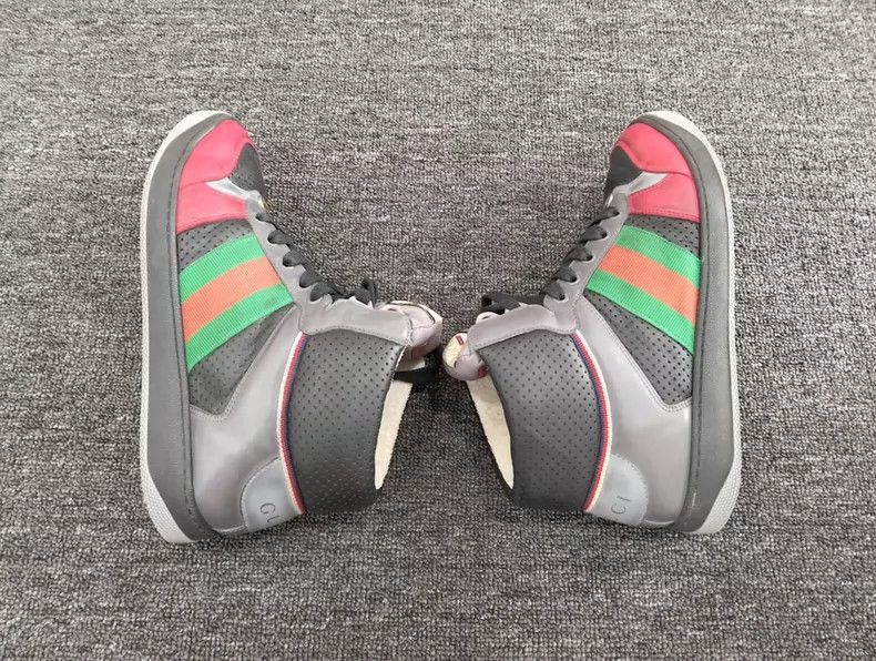 Gucci GUCCI High Top Sneakers Size 40-2506 Size US 8.5 / EU 41-42 - 4 Thumbnail