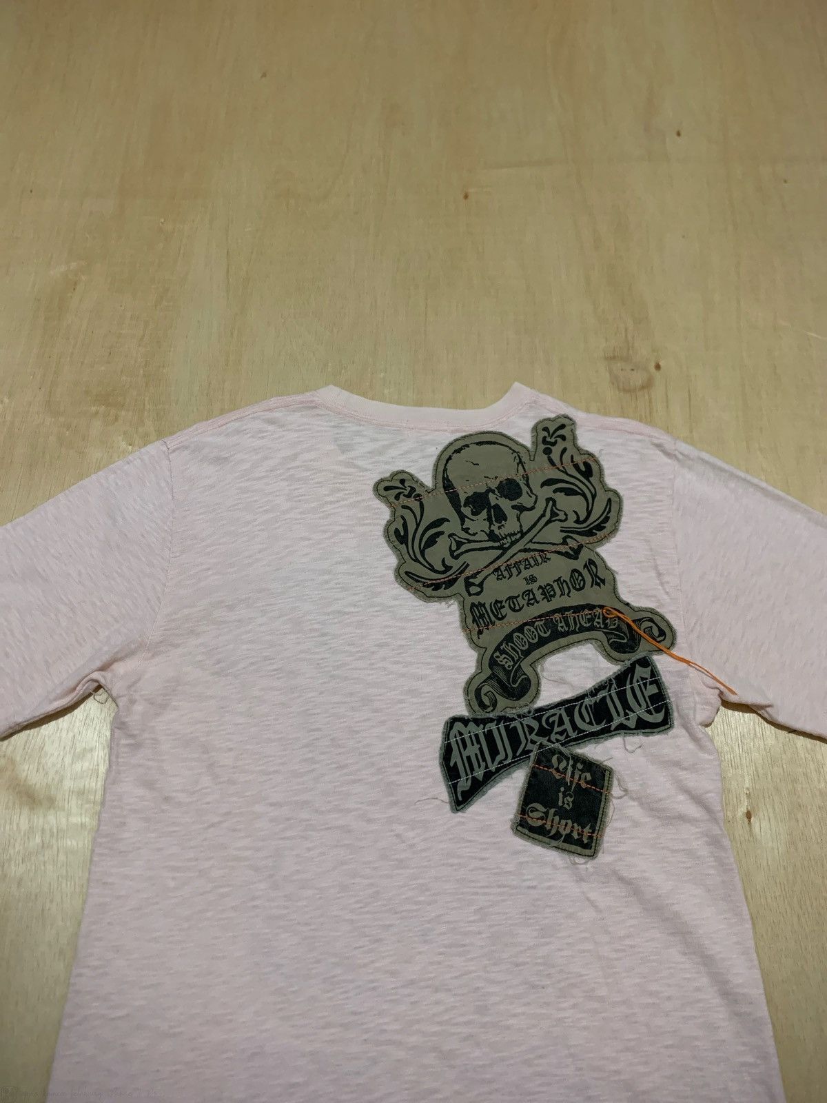 Hysteric Glamour × If Six Was Nine × Japanese Brand Y2k Thomas Hady Shooc Ahead Skull Tshirt Punk Style Size US M / EU 48-50 / 2 - 4 Thumbnail
