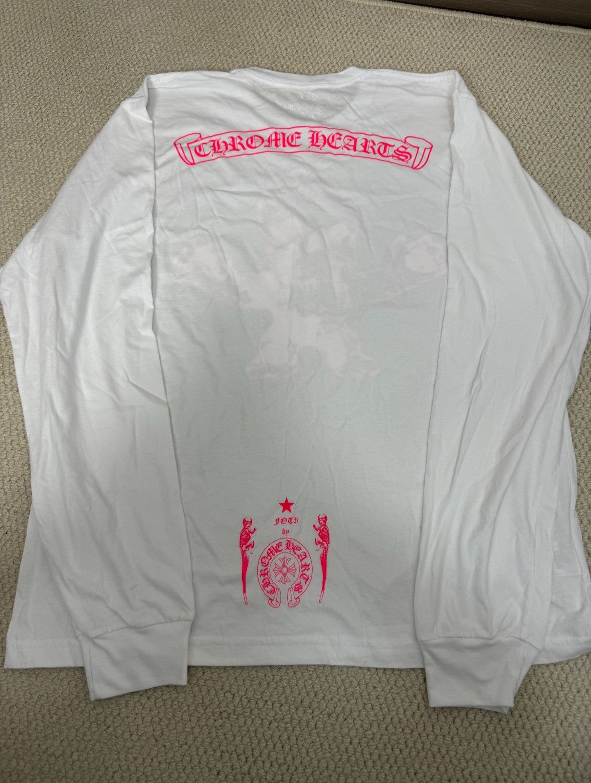 Chrome Hearts chrome hearts skull long sleeve Size US XL / EU 56 / 4 - 2 Thumbnail