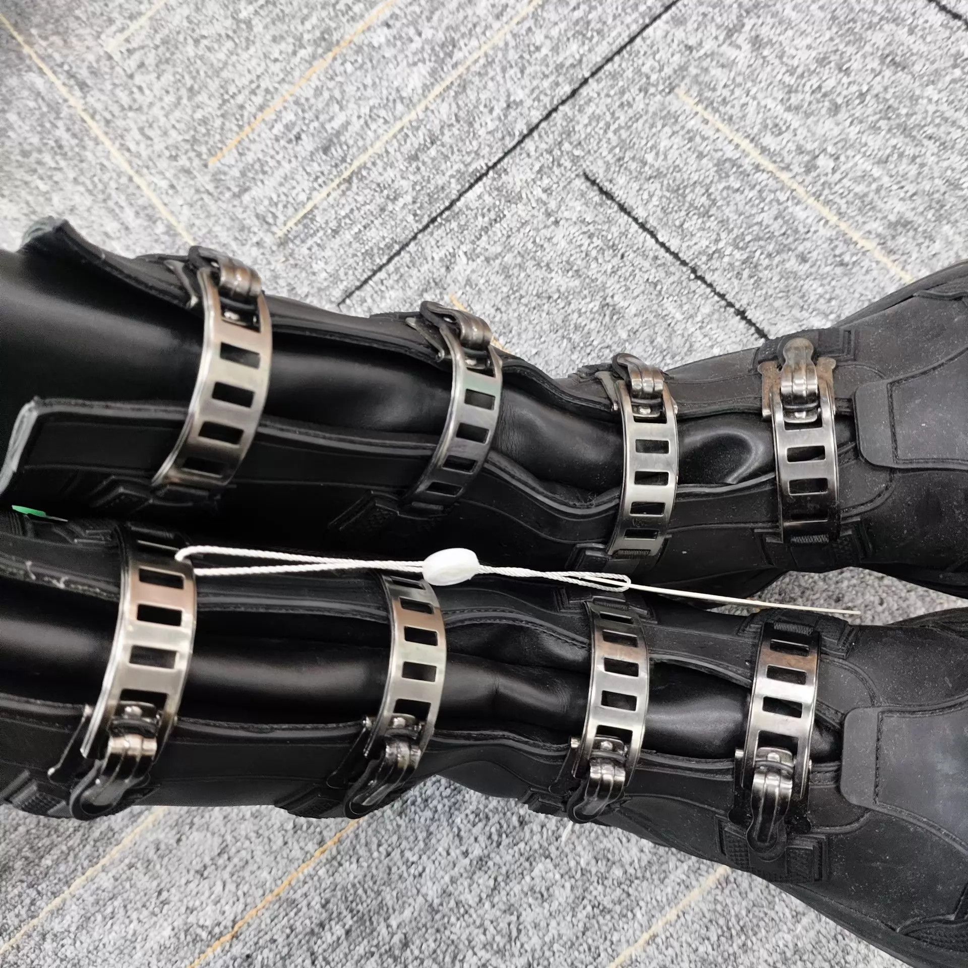 Dior Dior Black Leather Boots Size 35 Size US 4.5 / IT 34.5 - 2 Thumbnail