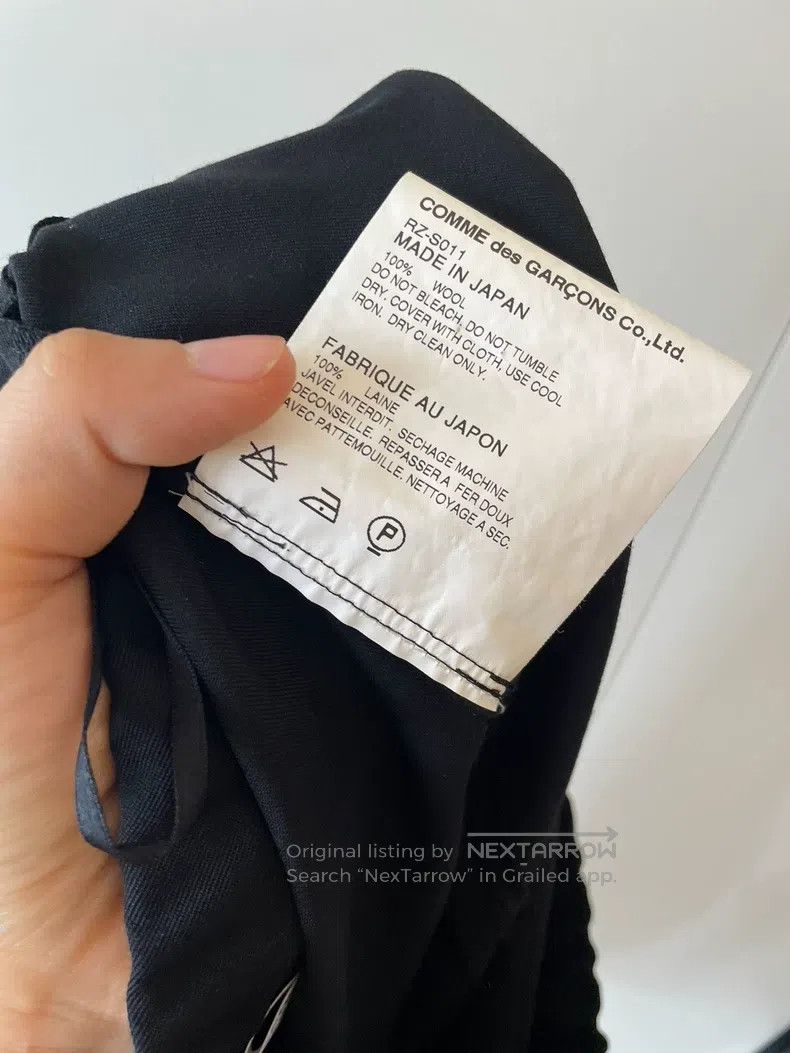 Comme des Garcons Comme Des Garcons size S Wool Classic Tailored Skirt Size 23" - 7 Thumbnail