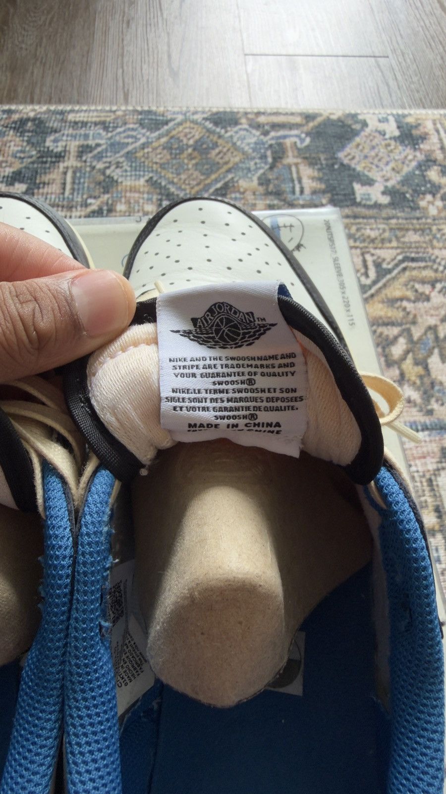 Fragment Design × Jordan Brand Air jordan 1 low fragment x Travis scott Size US 9 / EU 42 - 8 Thumbnail