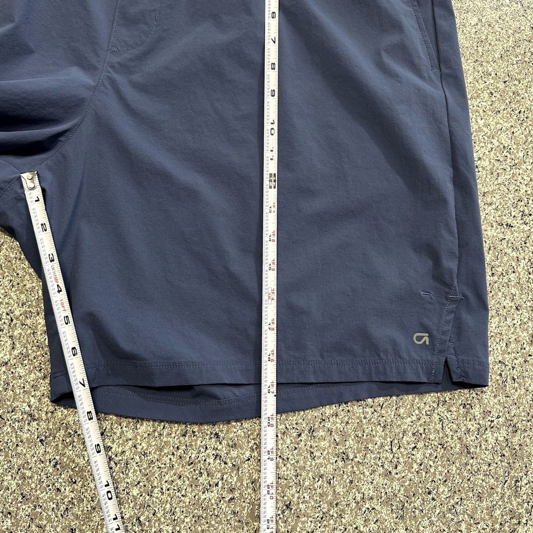 Gap Gap Mens Shorts 2XL 7” Inseam Active Nylon Spandex Drawstring Pockets Blue Casual Size US 39 - 7 Thumbnail