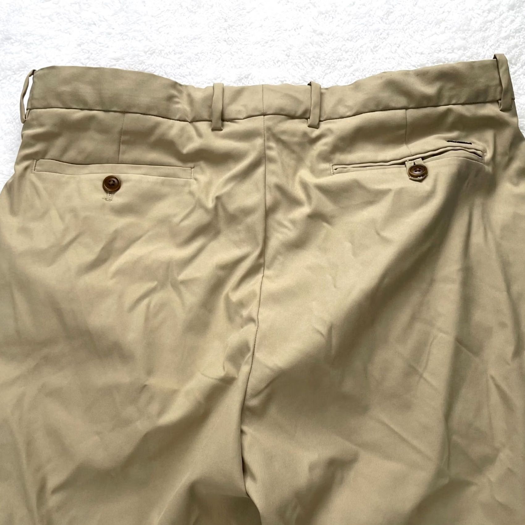 Ralph Lauren Ralph Lauren Pants Mens 36x32 Beige Chino Straight Front RLX Logo PT Casual Business Formal Size US 36 / EU 52 - 5 Thumbnail