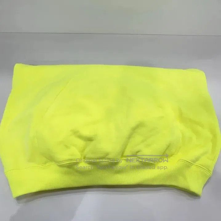Balenciaga Balenciaga Crew Neon Yellow Hoodie for Men. Size US XXS / EU 40 - 5 Thumbnail