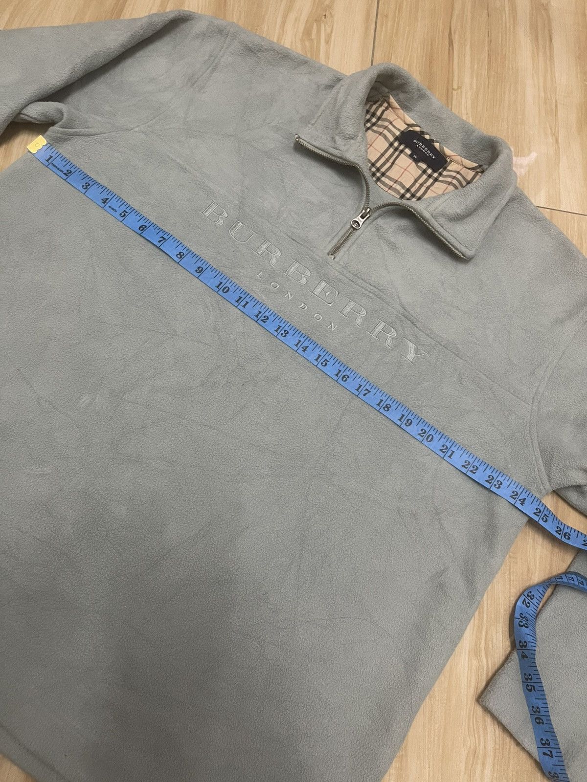 Burberry vintage burberry half zipper Size US M / EU 48-50 / 2 - 2 Thumbnail