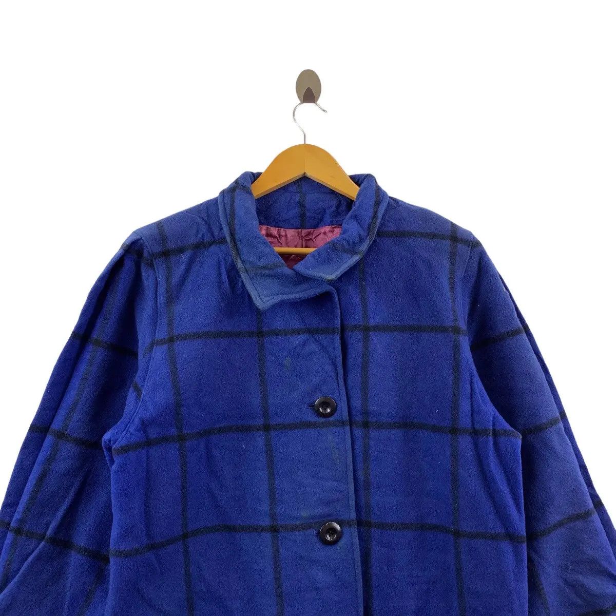 Other Vintage 70’ JACOB CROWLEY Made In Canada Tartan Overcoat Size M / US 6-8 / IT 42-44 - 2 Thumbnail